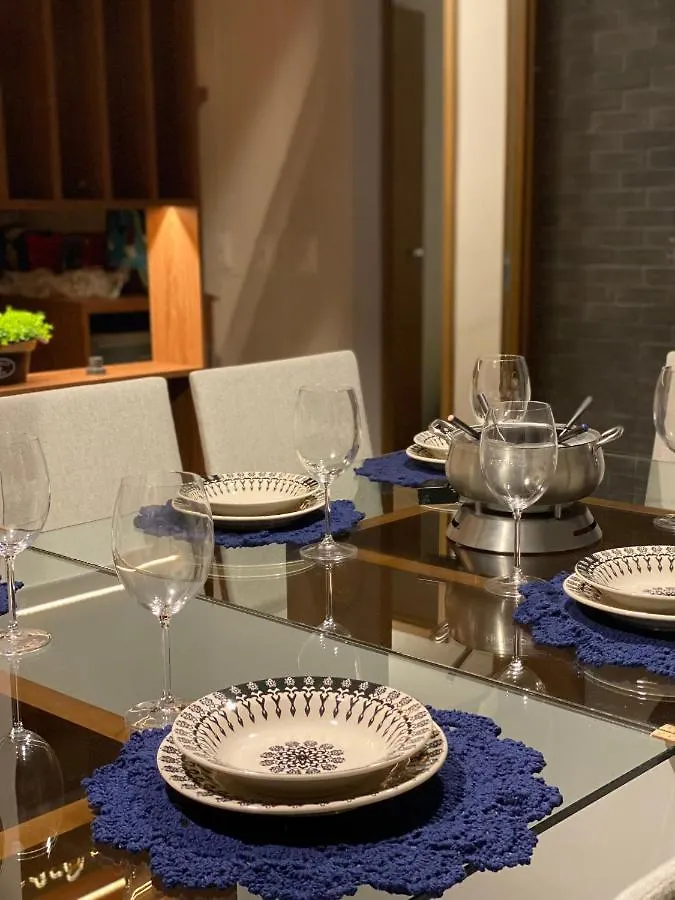 Apartamento Novissimo Top Com Lareira Campos do Jordao 0*,